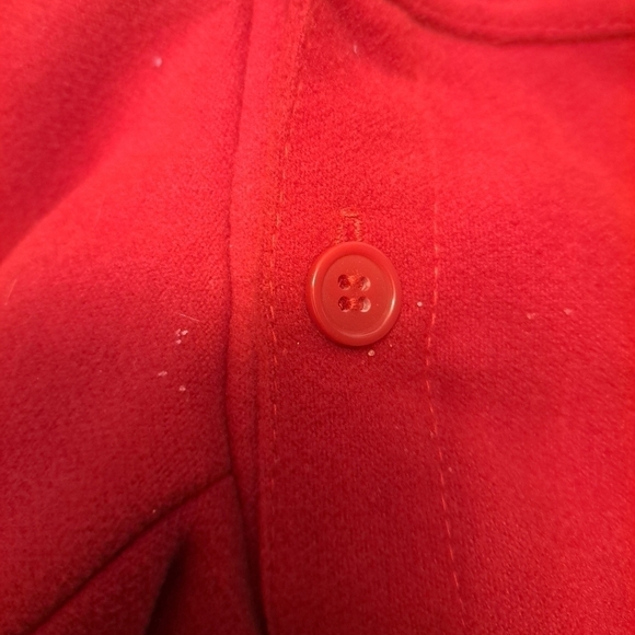 Boy Meets Girl Red Hooded Jacket Size L - Picture 7 of 9